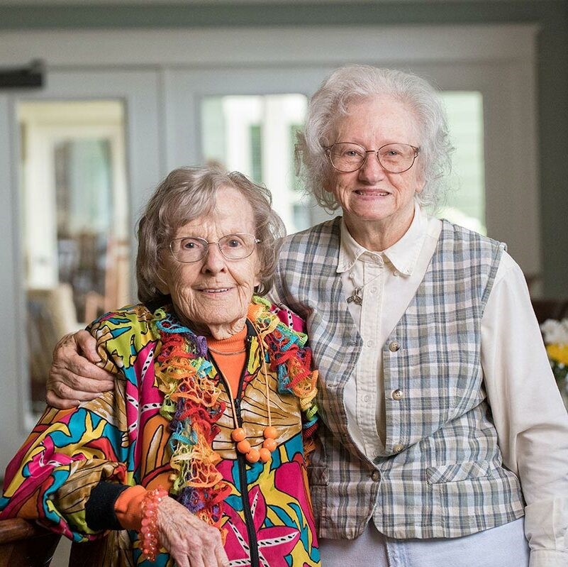 Clover Hill Senior Living | Senior residents smiling